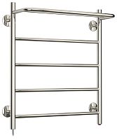 Полотенцесушитель электрический Сунержа 00531-6050 Формат 30 Л Стилье, 600х500 мм (Полка + 4) П16, без покрытия