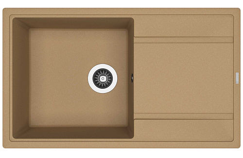 Мойка для кухни Florentina 20.130.D0860.306 Липси 86х51 см, с крылом, капучино снят с производства