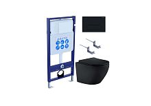 Комплект: Унитаз, Инсталляция, Кнопка смыва Aquatek ЕВРОПА SET AQUATEK ЕВРОПА MB-017 4в1