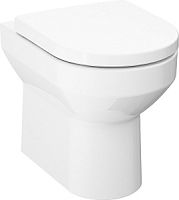 Унитаз AM.PM C701438WH Spirit V2.0, приставной 37х52 см, без сиденья, белый глянец