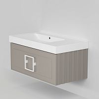 Тумба с раковиной La Fenice Cubo NFNC-01-CUB-C-90-2-90L
