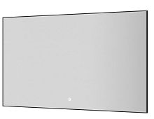 Зеркало с LED подсветкой сенсор антипар 70х120 см Boheme 543-120-GM рама gun metal