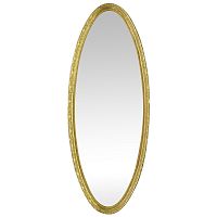 Зеркало Migliore 30593 овальное 133х52х4.5 см, золото
