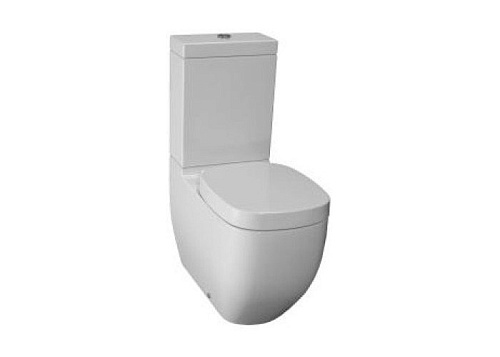 Чаша унитаза Laufen 8.2480.6.000.000.1 Palomba напольного, 36х70 см, белая