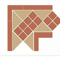 Декоративный элемент (плитка) TOPCER Victorian Designs Lisbon1CornerSpecial (TR.03, DOTS 04, STRIPS 04)