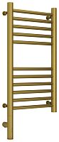 Полотенцесушитель электрический Сунержа 051-5804-6030 Богема 3.0 РЭБ, прямая, 600х300 мм/ МЭМ левый, состаренная латунь