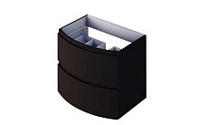 Тумба Cezares 55282 Vague под раковину, черный