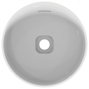 Раковина-чаша Ideal Standard T292901 Strada II Round Vessel накладная 38 см, без отверстия под смеситель, Euro White (евробелый)