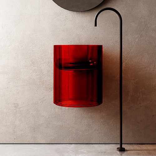 Раковина Abber Kristall AT2704Rubin Раковина Abber Kristall AT2704Rubin