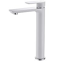 Смеситель ABBER AF8011W Weiss Insel для раковины, белый/хром Смеситель ABBER AF8011W Weiss Insel для раковины, белый/хром