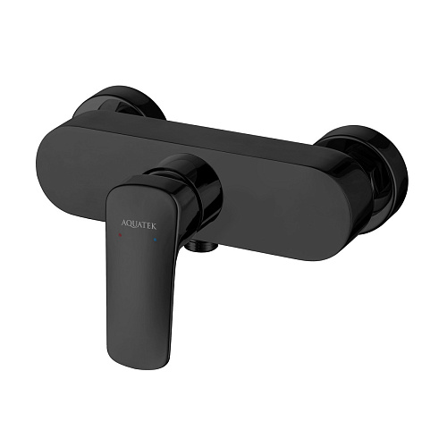 Смеситель Aquatek AQ1060MB Вега для душа, черный матовый Смеситель Aquatek AQ1060MB Вега для душа, черный матовый