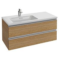 Тумба под раковину Jacob Delafon EB2025-RA-M43 VOX, 2 выдв. ящика, встр. ручки 100х46х45,2 (нежный аквамарин)