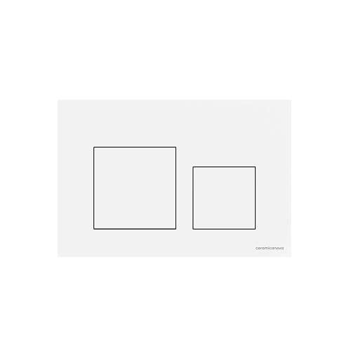 Кнопка смыва Ceramica Nova Balance/Square CN12-002W