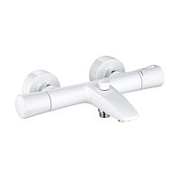 Смеситель Kludi 351019138 Zenta для ванны/душа с термостатом, однорычажный DN15, белый/хром