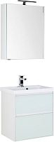 Комплект мебели Aquanet 00240458 Гласс для ванной комнаты, белый