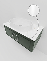 Тумба с раковиной La Fenice Cubo NFNC-01-CUB-G-90-2-M-GG