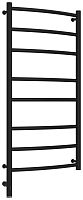 Полотенцесушитель электрический Сунержа 31-5800-1050 Галант 3.0 РЭБ, 1000х500 мм/ МЭМ левый, матовый черный