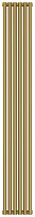Радиатор Сунержа 032-0302-1806 Эстет-11 отопительный н/ж 1800х270 мм/ 6 секций, матовое золото