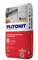 Клей на цементной основе Plitonit Клей PLITONIT В усиленный армирующими волокнами -25 (exp_date)