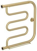 Полотенцесушитель водяной Сунержа 022-4012-5050 Лира 2П 500х500 мм, Н. Г. 1", матовая шампань