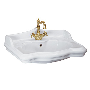 Раковина Migliore 20787 Impero "Тюльпан" 70х55 см, белая