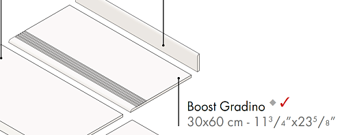Ступень AtlasConcorde BOOST BoostPearlGradino купить недорого в интернет-магазине Керамос Ступень AtlasConcorde BOOST BoostPearlGradino купить недорого в интернет-магазине Керамос