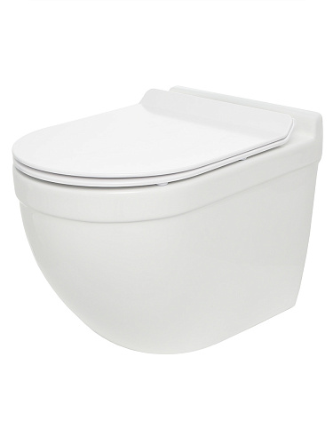 Унитаз подвесной с сиденьем AQUAme AQM2010