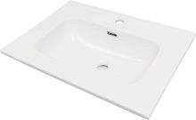 Раковина Deante CTU_6U6W Tubo мебельная 60х46 см, белая Раковина Deante CTU_6U6W Tubo мебельная 60х46 см, белая