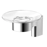 Мыльница Ideal Standard A9155AA Connect с держателем, стекло/хром Мыльница Ideal Standard A9155AA Connect с держателем, стекло/хром