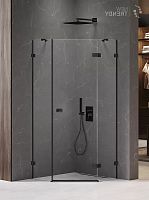 Душевое ограждение New Trendy AVEXA Black EXK-3876
