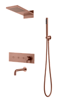 Душевая система Boheme FUSION 130-2-CB