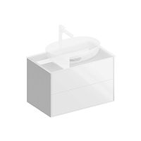 Тумба KERAMA MARAZZI PLAZA MODERN PL.M.80.2\WHT Тумба KERAMA MARAZZI PLAZA MODERN PL.M.80.2\WHT