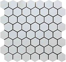 Мозаика Keratile Syros Mk.Hex.SyrosWhite 29x28