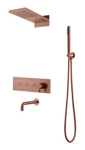 Душевая система Boheme FUSION 130-2-CB