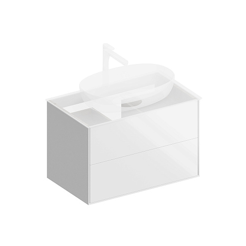 Тумба KERAMA MARAZZI PLAZA MODERN PL.M.80.2\WHT купить недорого в интернет-магазине Керамос Тумба KERAMA MARAZZI PLAZA MODERN PL.M.80.2\WHT купить недорого в интернет-магазине Керамос