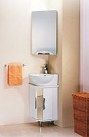 Тумба с раковиной Aqwella Дельта Тумба Дельта 45 Del.01.04 с раковиной