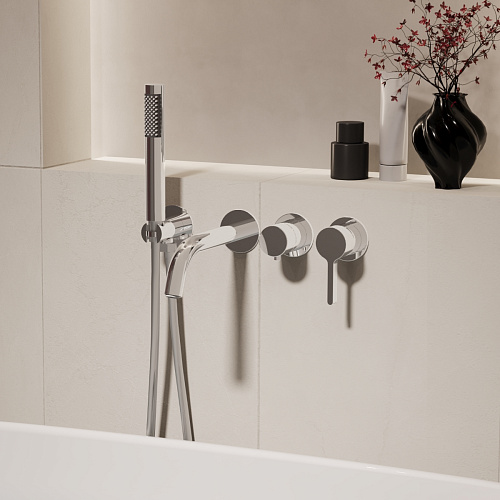 Смеситель для ванны Vincea Villa VTFW-1VL1CH