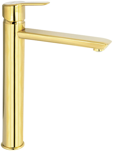 Смеситель Deante BQA_Z20N Arnika для раковины высокий, без донного клапана, золото Смеситель Deante BQA_Z20N Arnika для раковины высокий, без донного клапана, золото