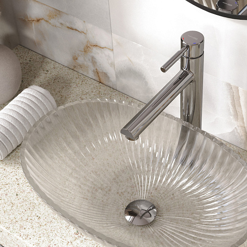 Смеситель WasserKRAFT 4103H Main для умывальника, высокий, хром