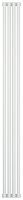 Радиатор Сунержа 12-0331-1804 Эстет-0 отопительный н/ж 1800х180 мм/ 4 секции, белый
