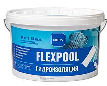 Гидроизоляционная мастика Kiitos Flexpool 14 кг