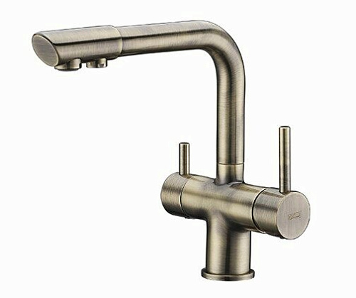 Смеситель WasserKRAFT A8037 для кухни, под фильтр, светлая бронза Смеситель WasserKRAFT A8037 для кухни, под фильтр, светлая бронза