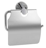 Бумагодержатель Aquatek AQ4009CR Вега с крышкой, хром