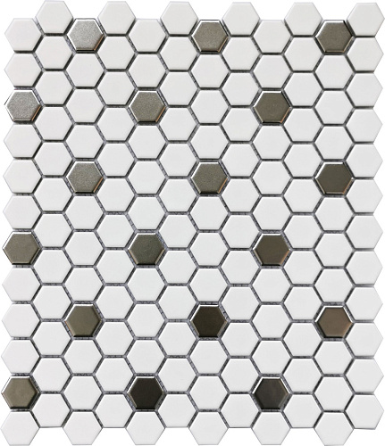 Мозаика Bonaparte Керамическая мозаика Babylon Silver (matt) купить недорого в интернет-магазине Керамос Мозаика Bonaparte Керамическая мозаика Babylon Silver (matt) купить недорого в интернет-магазине Керамос