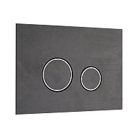 Смывная клавиша KKPol 350/PPK/420-00-03 Vitrum Grande V1 Orbis для инсталляции, Quartz, Pietra Grey