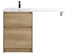 База BelBagno KRAFT-LVD-580/1200-2C-PIA-RNN под раковину 58х48 см, напольная, Rovere Nebrasca Nature (натуральный дуб Небраска)