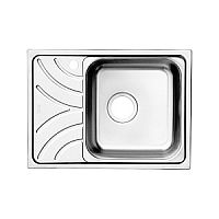 Мойка  нержавеющая сталь, шелк, чаша справа, 605*440, Arro S, IDDIS, ARR60SRi77K