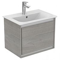 Тумба Ideal Standard E0817PS Connect Air для раковины 50х36 см, подвесная, Wood Light Grey + Matt White (светло-серое дерево + белый матовый) Тумба Ideal Standard E0817PS Connect Air для раковины 50х36 см, подвесная, Wood Light Grey + Matt White (светло-серое дерево + белый матовый)