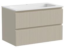 Тумба Sancos SNT80CE Snob T под раковину 79х44.5 см, подвесная, Beige Soft
