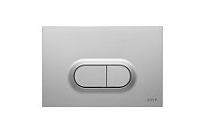Клавиша смыва Vitra 740-0580 Loop O, двойной смыв, глянцевый хром